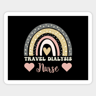 Funny thank you travel dialysis nurse Magnet